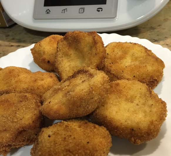 Nuggets caseros de pollo
