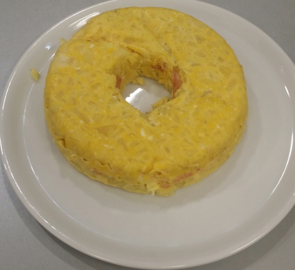 TORTILLA DE PATATA RELLENA AL VAPOR