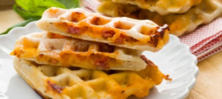 COMO PREPARAR GOFRES DE PIZZA CON THERMOMIX