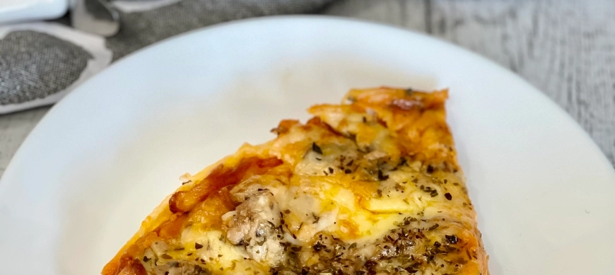 PIZZA NUBE. SIN GLUTEN. SIN CARBOHIDRATOS