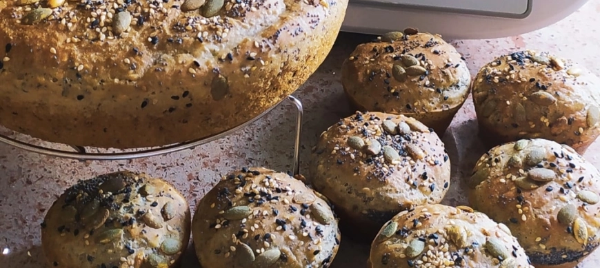 COMO PREPARAR PAN DE CINCO SEMILLAS CON THERMOMIX