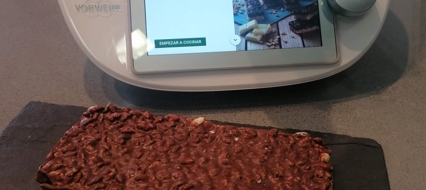 TURRÓN CRUJIENTE DOS CHOCOLATES