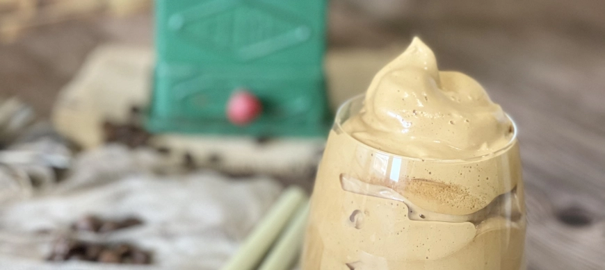 ESPUMA DE CAFÉ SOLUBLE (CAFÉ DALGONA)