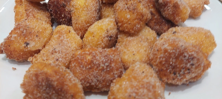 CROQUETAS DE ARROZ CON LECHE