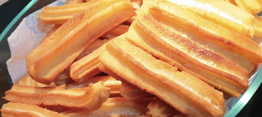 COMO PREPARAR CHURROS CON THERMOMIX