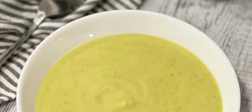 CREMA DE CALABACÁN CON QUESO