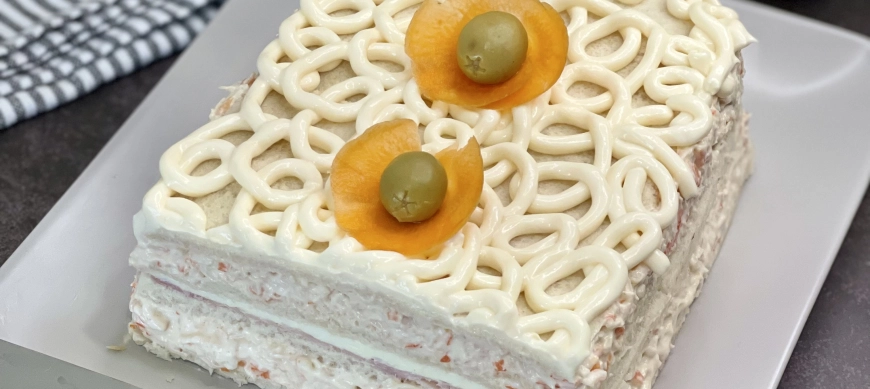 PASTEL FRÁO DE CANGREJO Y ATÚN