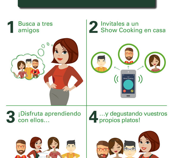 Llegó la era del Showcooking y encima tiene premio...¿Participas?