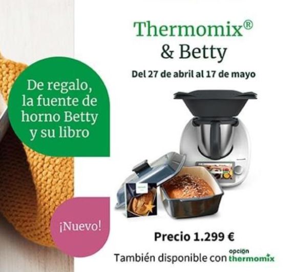 NUEVA PROMOCIÓN , THERMOMOX TM6 Y DE REGALO NUESTRA FUENTE PREFERIDA BETTY