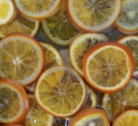 Como confitar naranjas