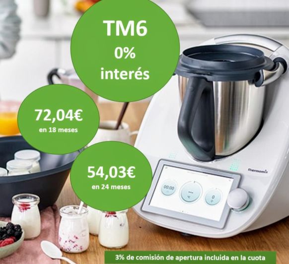 TM6 FINANCIADO AL 0% DE INTERÉS. !!REGALA EN EL DÍA DE LA MADRE!!