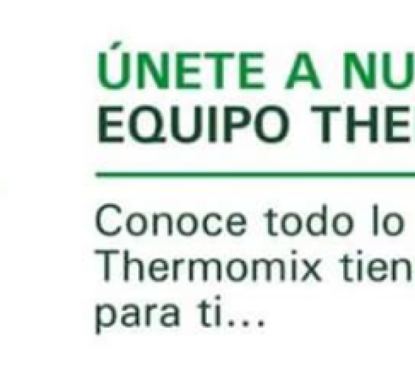 Consigue tu Thermomix sin coste.
