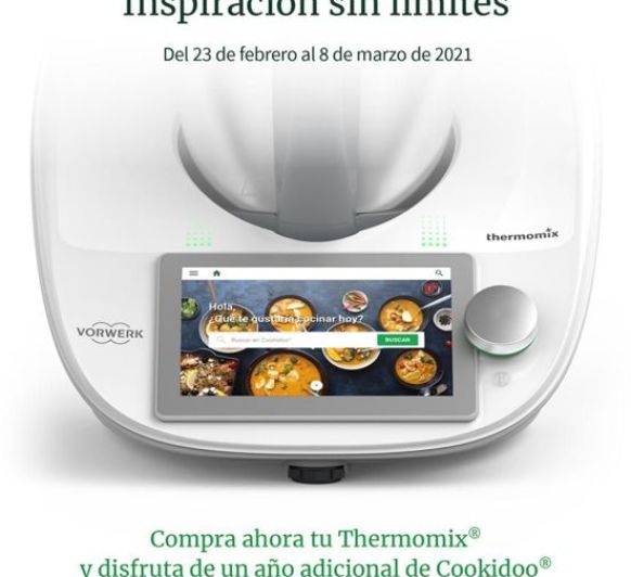 Thermomix® y Cookidoo. Inspiración sin límites.