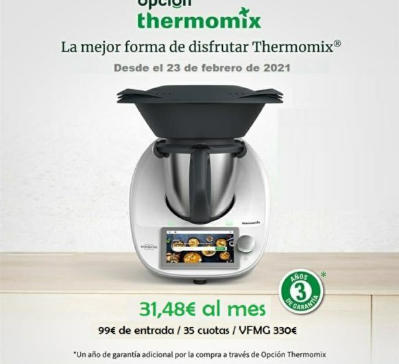 OPCIÓN  Thermomix® , LA MEJOR FORMA DE DISFRUTARLO
