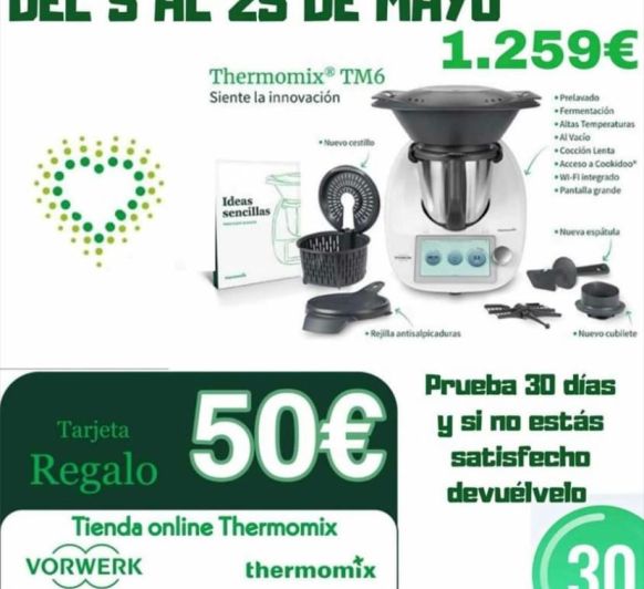 Thermomix® TM6 CHEQUE REGALO