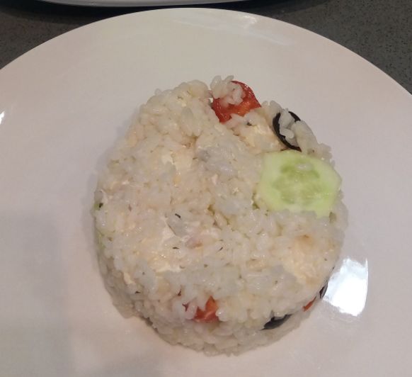 COMO PREPARAR ENSALADA GRIEGA DE ARROZ CON Thermomix®